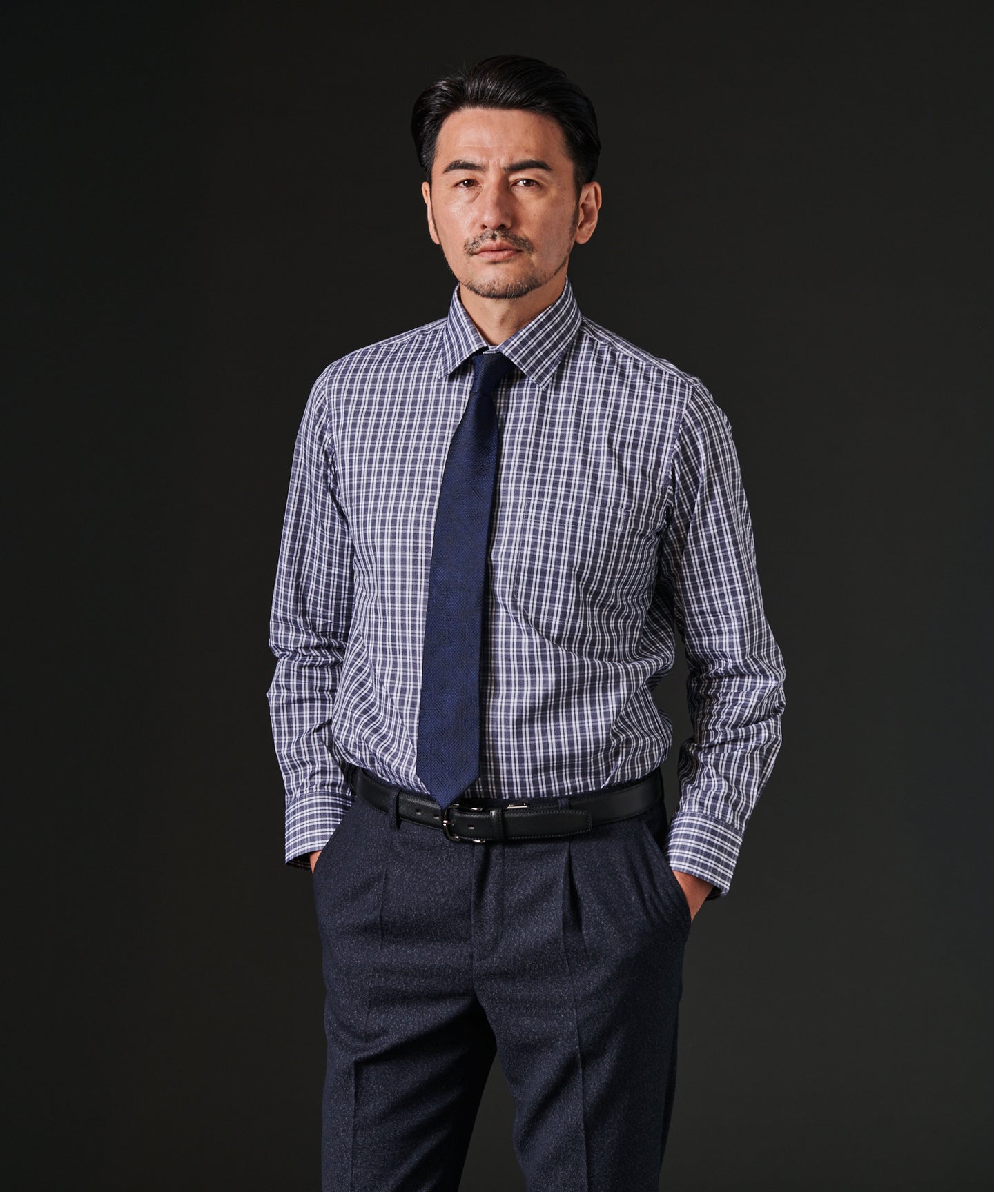 HIROKO KOSHINO 地柄ネクタイ